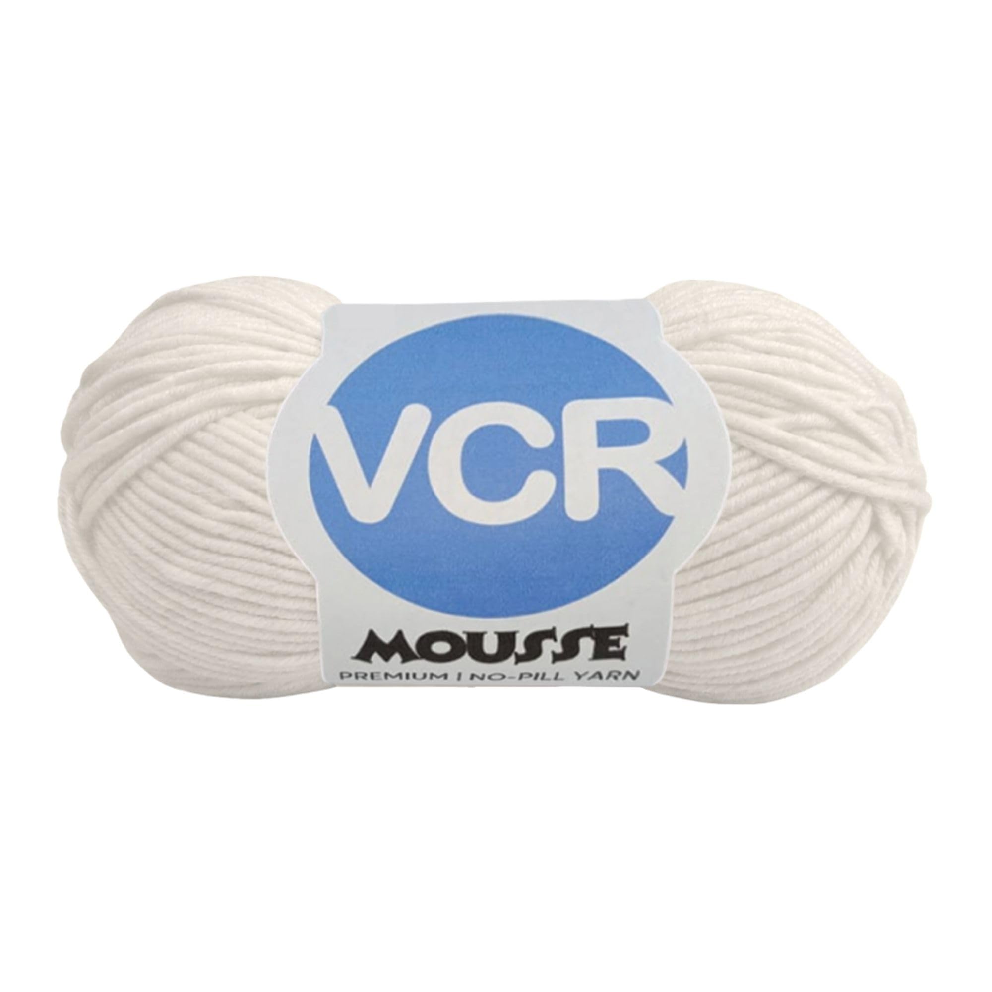 VCR 4 Ply Off White Yarn, 100 Grams Hank, 190 Meters Length, Acrylic Ball for Crochet and Knitting, Soft Crosia Threads, Pack of 1 Yarn, Suitable for DIY Crafts
