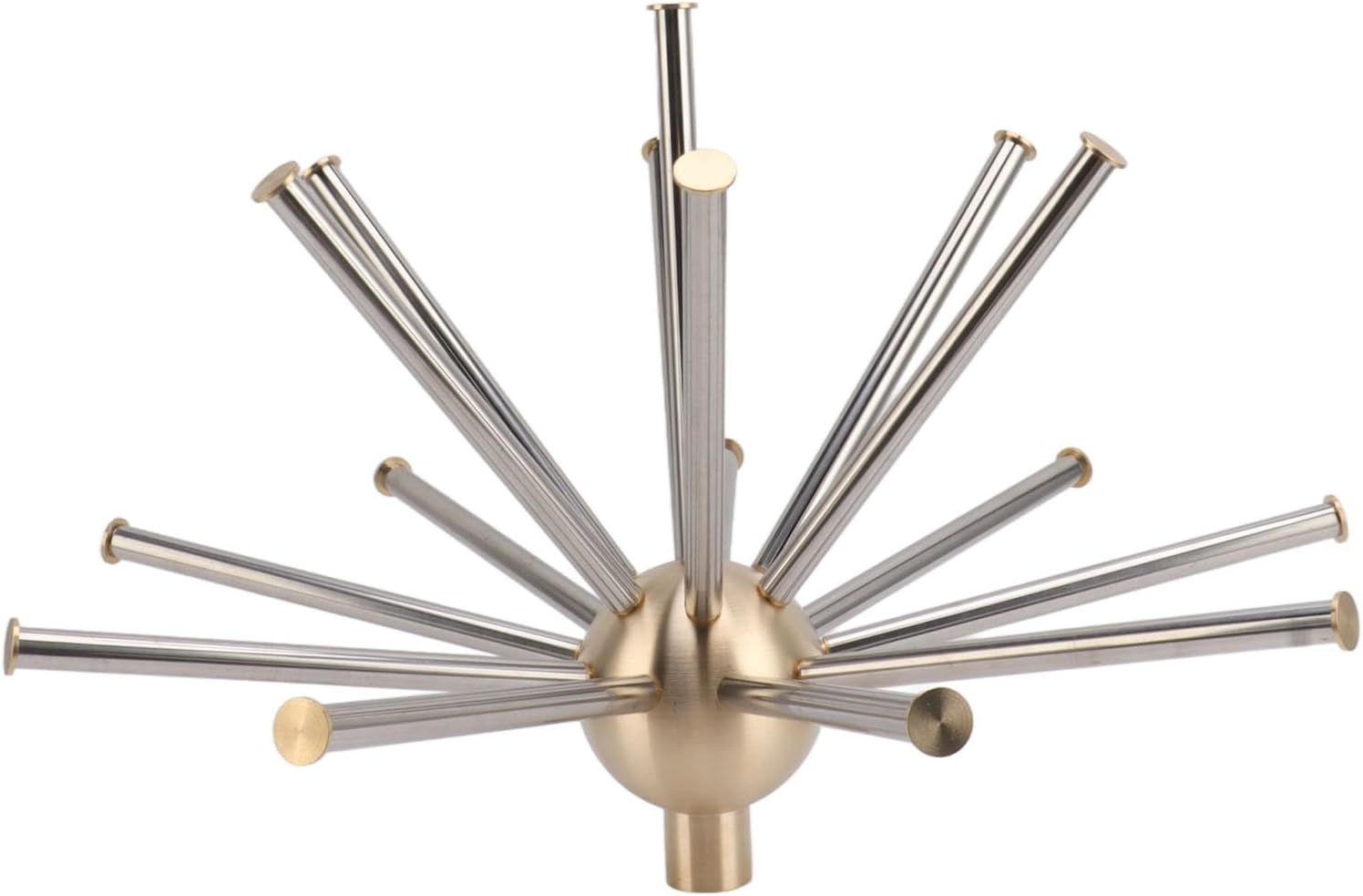 G1 Inch Brass Stainless Steel Fountain Nozzle Set, Dandelion Inspired Design for Garden Pond Pool Landscaping, Energy Efficient, Easy Installation, for Outdoor Water Features