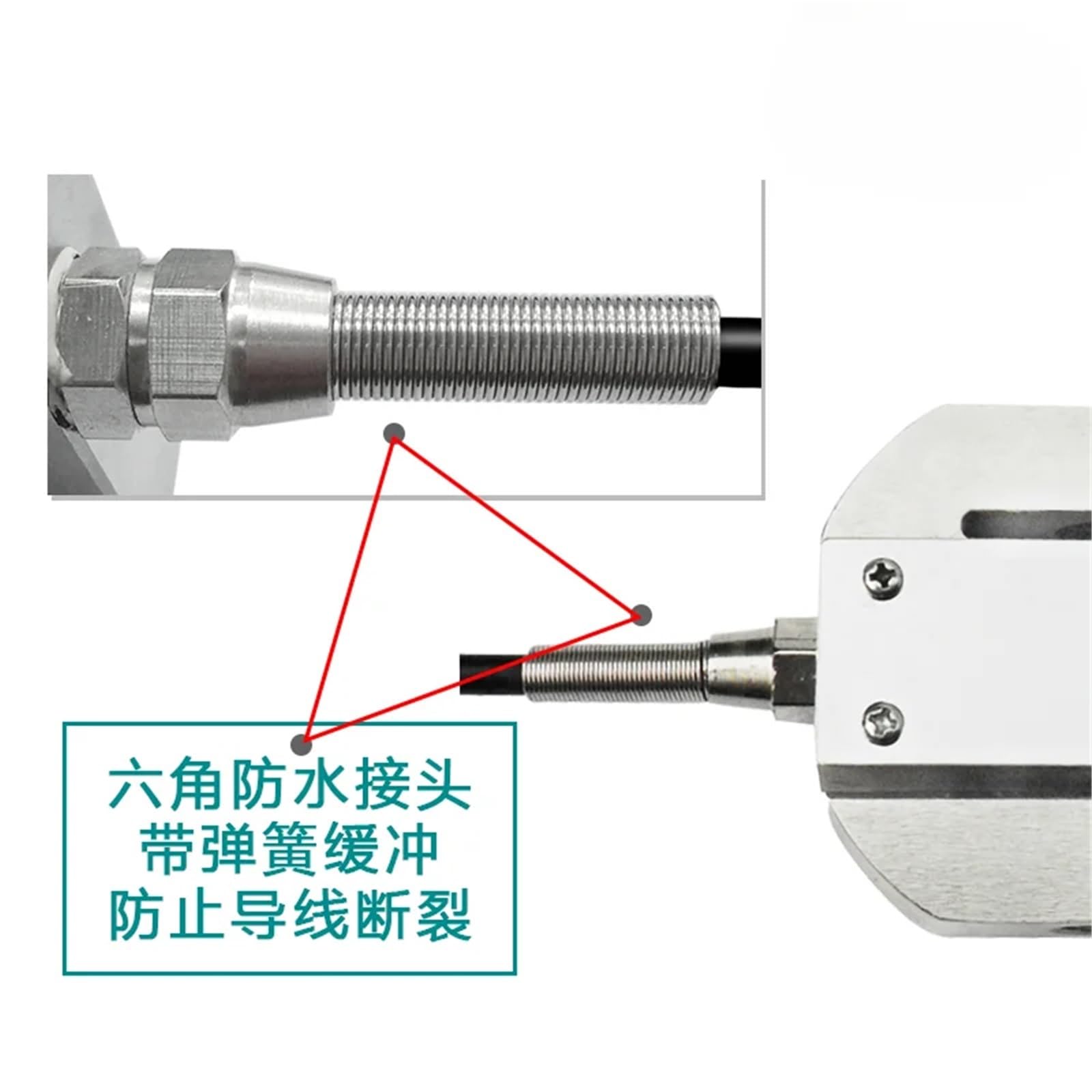 Wiegesensor 5 kg, 50 kg, 100 kg, Zugkraftmessung, kleiner Bereich(0-5Kg)