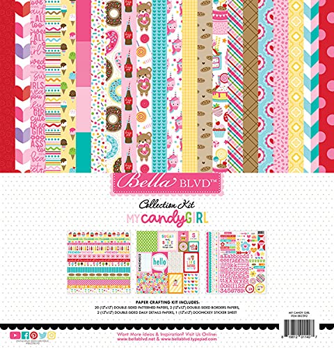 My candy girl 12x12 collection kit - bella blvd