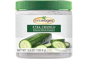 Bucket of Crisp, Crunchy Pickles with Mrs. Wages Pickle Mix