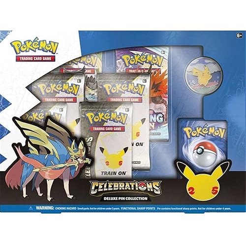 Pokemon TCG: 25th Anniversary Deluxe Pin Collection