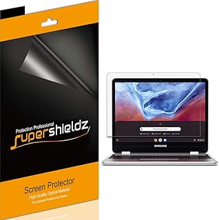 Supershieldz (3 Pack) Designed for Samsung Chromebook Plus/Chromebook Plus V2 12.2 inch (XE520QAB, XE521QAB) Screen Protector, High Definition Clear Shield (PET)
