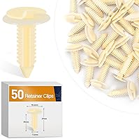 Vista 10 de GOOACC Juego de tornillos para placa de matrícula, tornillos de acero inoxidable con tuercas de nylon para sujetar placas de matrícula delanteras