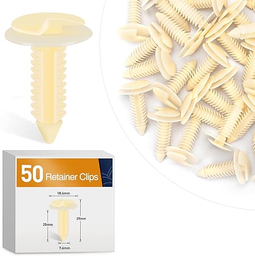 Miniatura 10 de GOOACC Juego de tornillos para placa de matrícula, tornillos de acero inoxidable con tuercas de nylon para sujetar placas de matrícula delanteras