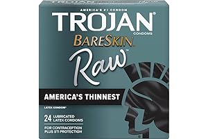 Trojan Bareskin RAW Condom Bundle: The Ultimate Protection For Unforgettable Nights