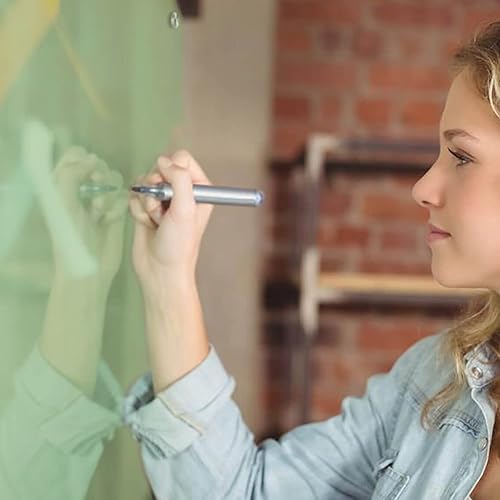 Miniatura 8 de Fab Glass and Mirror - Pizarrón magnético de vidrio con borrador, Negro