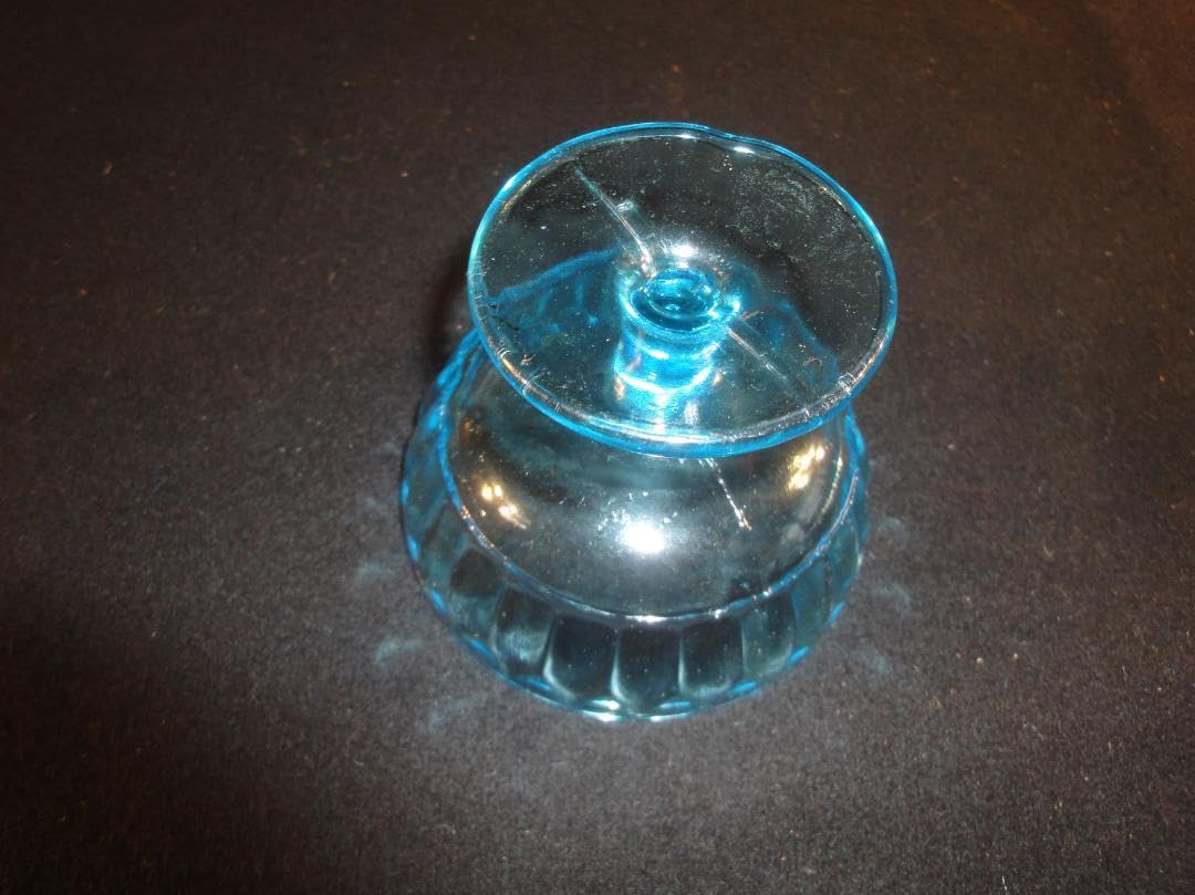 Amazon.co.jp: 北一硝子製かき氷器（青） レトロ 大正ロマン 4個