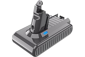 Upgraded 6000mAh V6 Dyson Battery Replacement