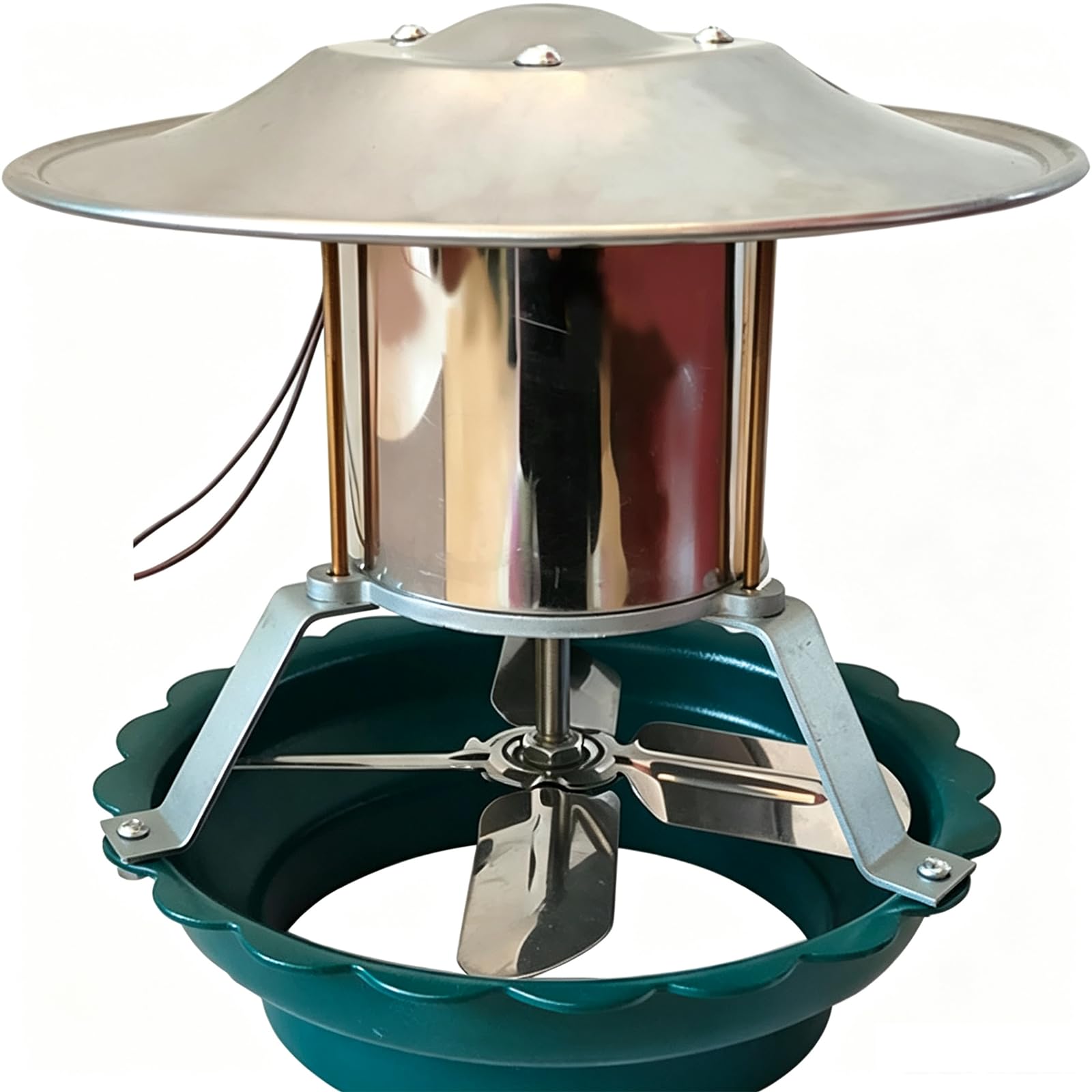 Ventilateur dextraction de cheminée 120 W, à fumée à tirage induit cheminée de Toit