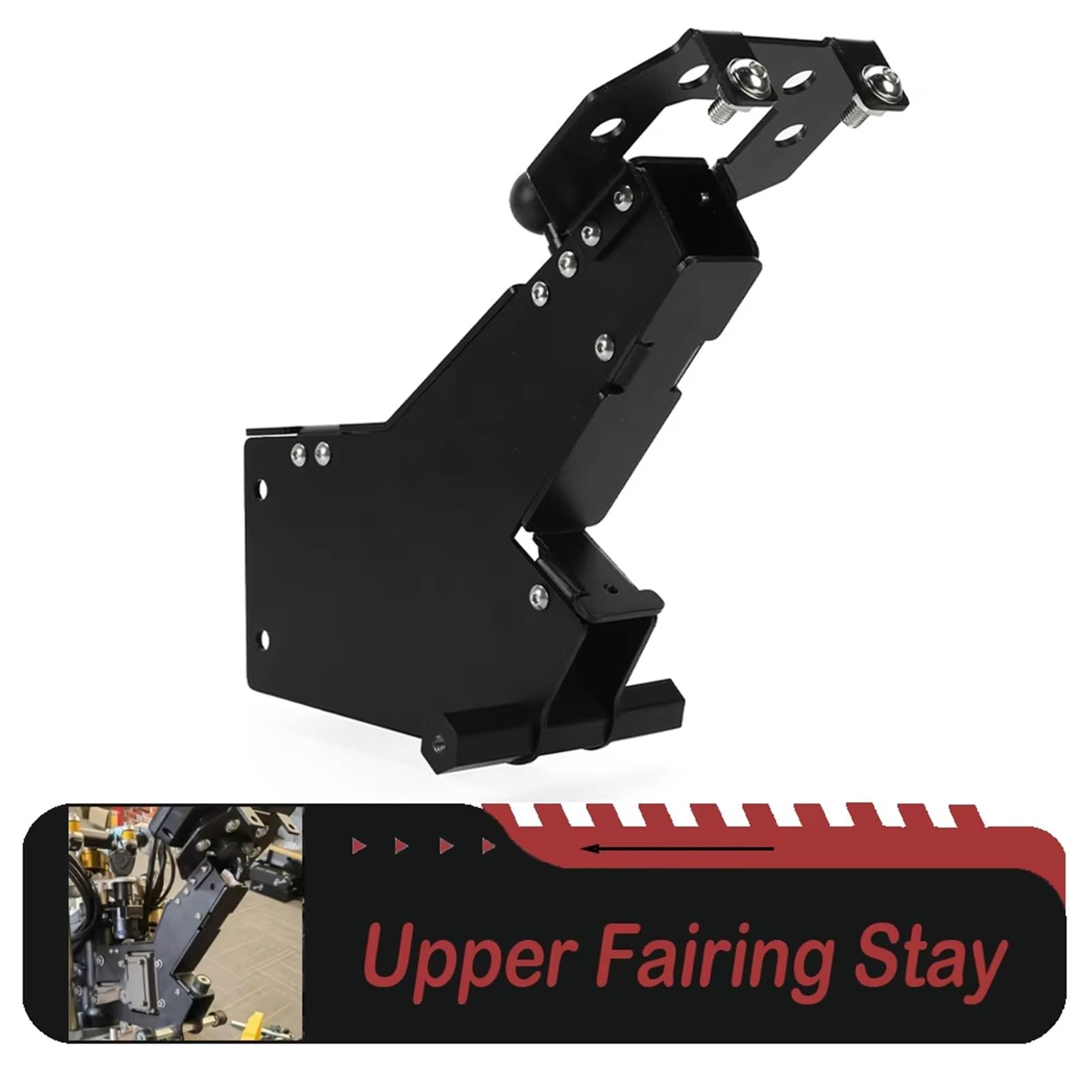 Moto Support Navigation Accessoires Moto Support D'instruments Navigation Tour Navigation Support Carénage Supérieur pour KOVE 450 pour Rally pour 450Rally 2023 2024 Support Navigation GPS