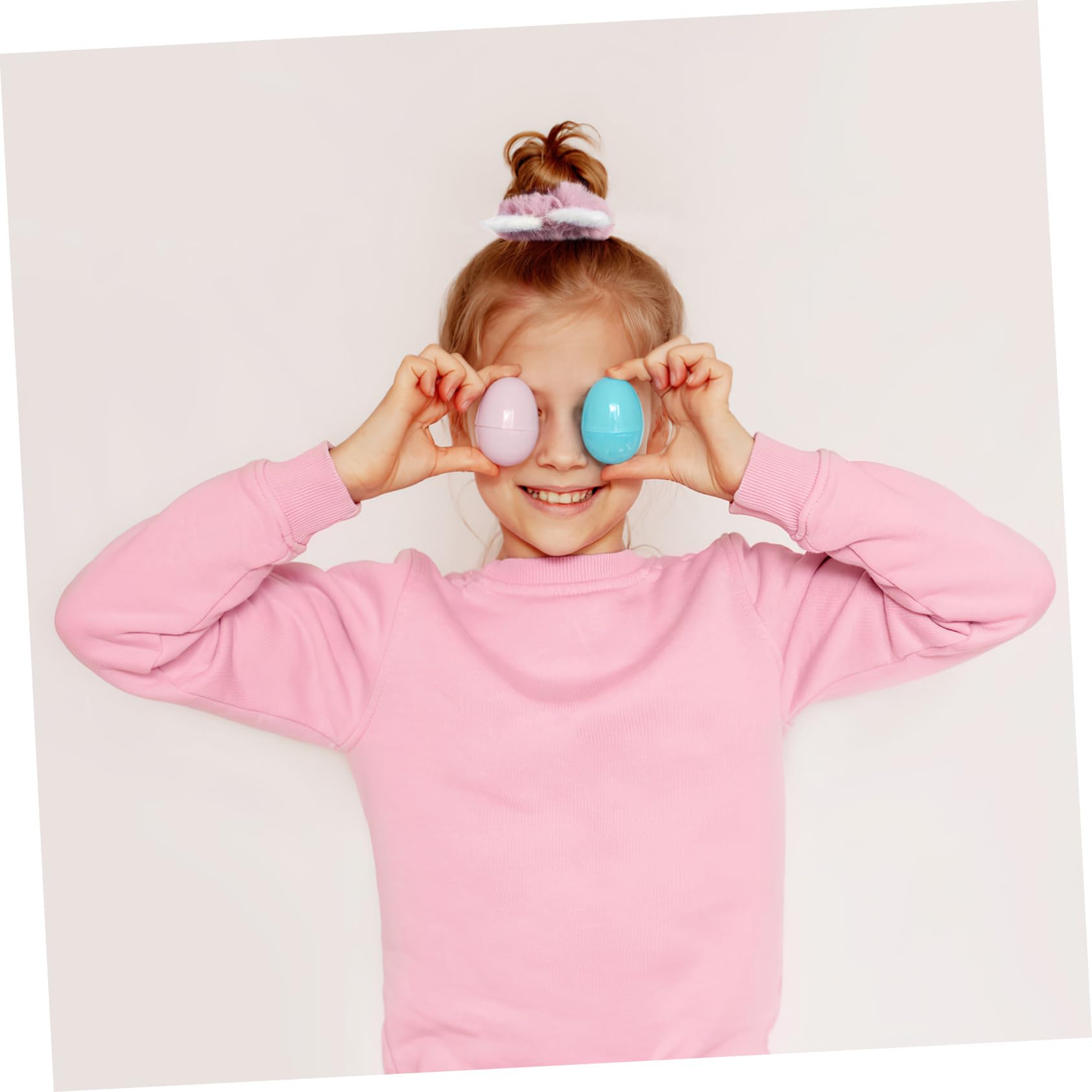 LALAFINA 18 Piezas anillo de pelo banda para el cabello gomas para el cabello tiara lazo para el pelo de felpa gomas para el pelo de las niñas elasticidad Venda cuerda de pelo sombrerería