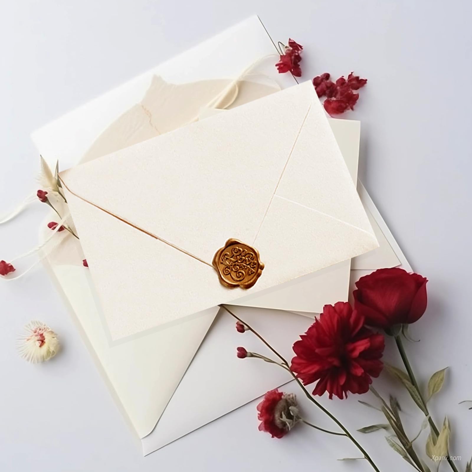 ESYFOR 50 Feuilles Cartonné A4 210 G/m² Beige – Papier Épais Satiné Idéal Scrapbooking, Invitations, Menus & DIY Créatifs