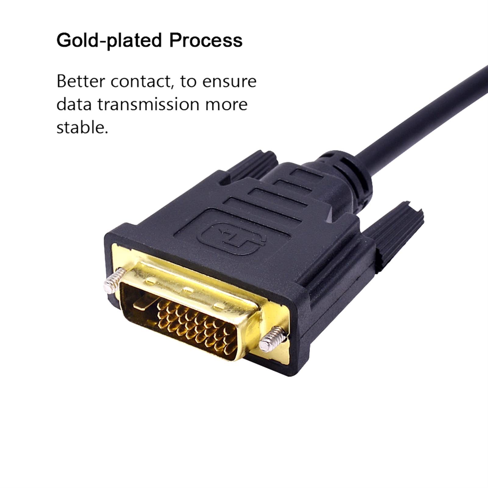 10PCS 1080P DVI-D a VGA Cavo adattatore 25Pin maschio a 15Pin Femmina HDTV Converter per PC Computer Monitor Display Card