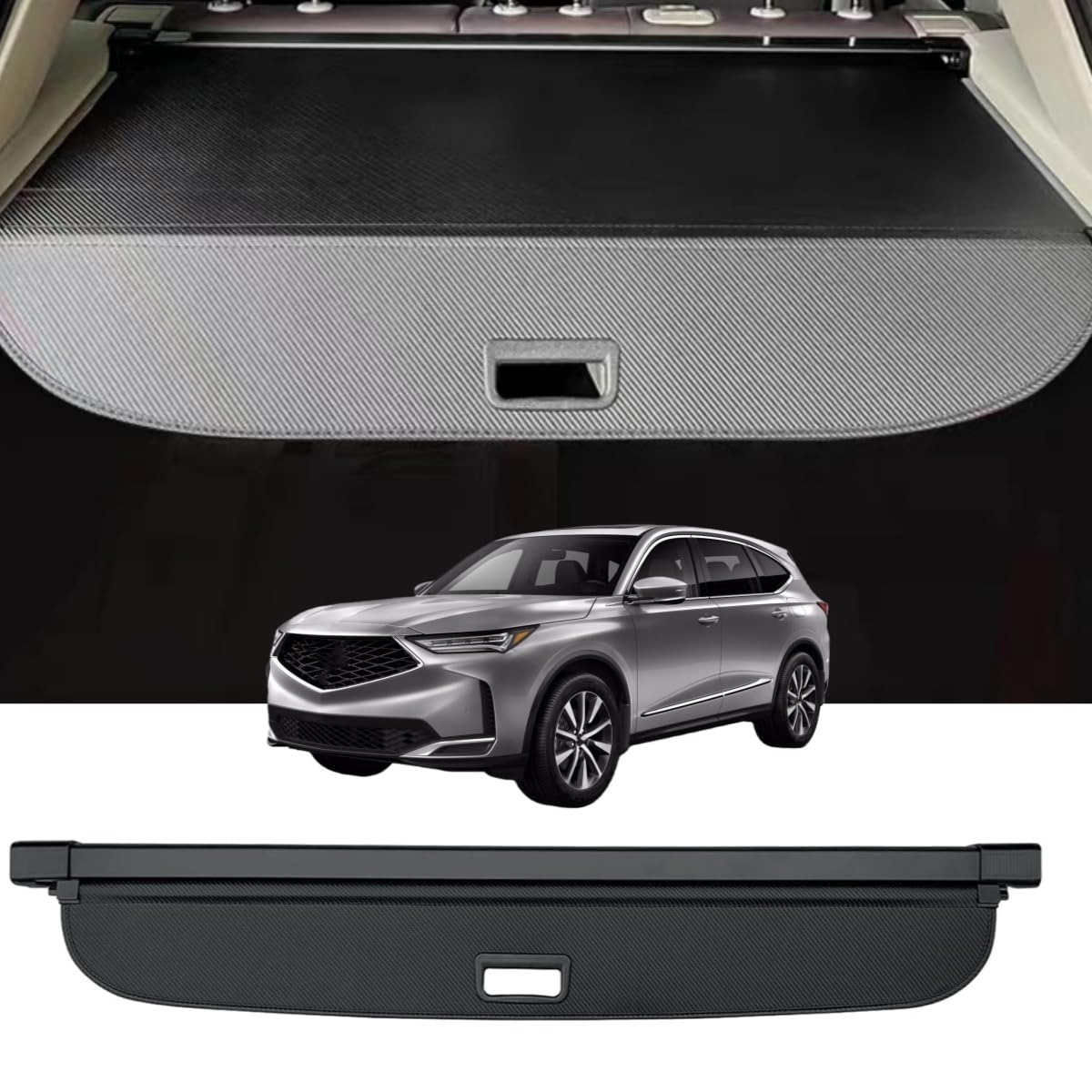 Amazon.com: Okutech Black Retractable Cargo Cover Compatible with