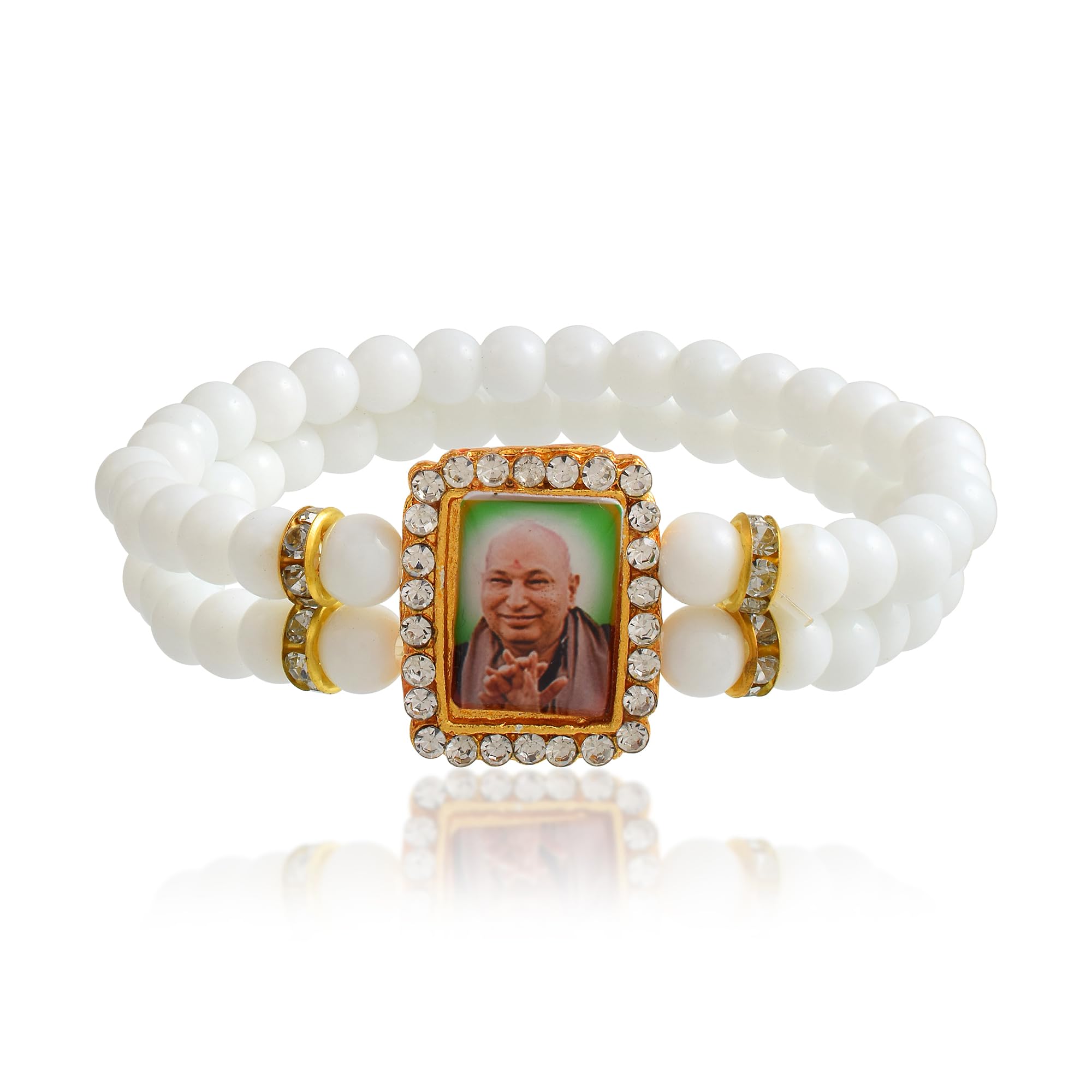See full amazon price history chart for Memoir White Beads Guruji picture Hindu Spiritual Stretch Bracelet Men Women (BLRM6686) Memoir White Beads Guruji picture Hindu Spiritual Stretch Bracelet Men Women (BLRM6686) (B0CSM8BCDX) Amazon Price History, Amazon Price Tracker