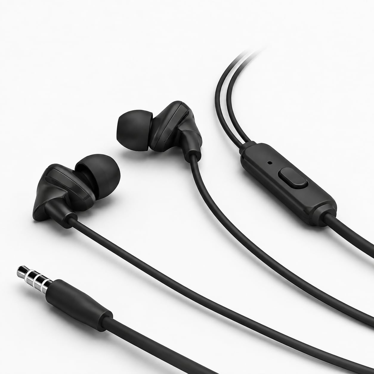 PENTAGON WIRELESS STEREO EARPHONE 新品 未開封 Original 100 Comfort Fit 3.5mm Jack Earphones with Deep Bass