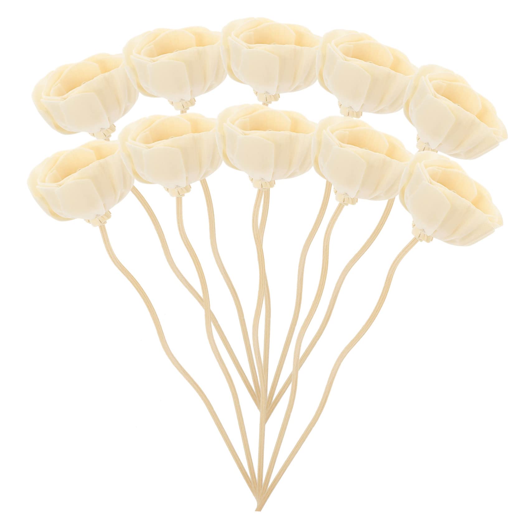 ULTECHNOVO 40stücke Aromatherapie Diffuserstäbe Rattan Langlebige Nachfüllung Für Ätherische Öle Dekorative Stäbchen Für Zuhause Büro Yoga- Und Spa-Dekoration