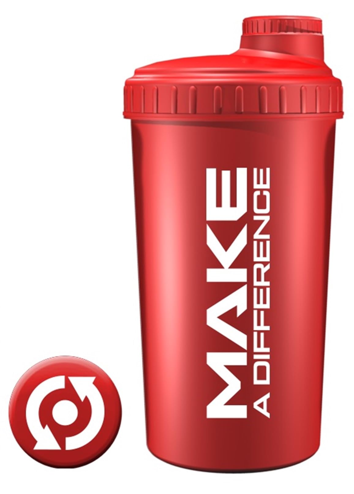 Scitec Nutrition Shaker, Protein shaker, BPA free, 700 ml, MAD Red