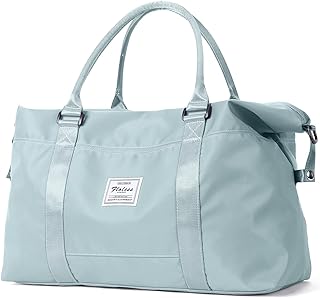 Sport Travel Duffle Bag Large Gym Tote Bag for Women, Weekender Carry on Bag for Airplane, Ladies Beach Overnight Bag Wate...