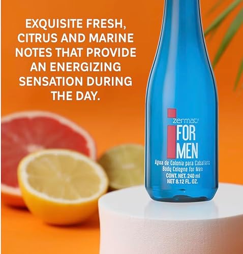 Miniatura 4 de Zermat Agua de Colonia para Hombres 8.45oz, Agua De Colonia Para Caballero