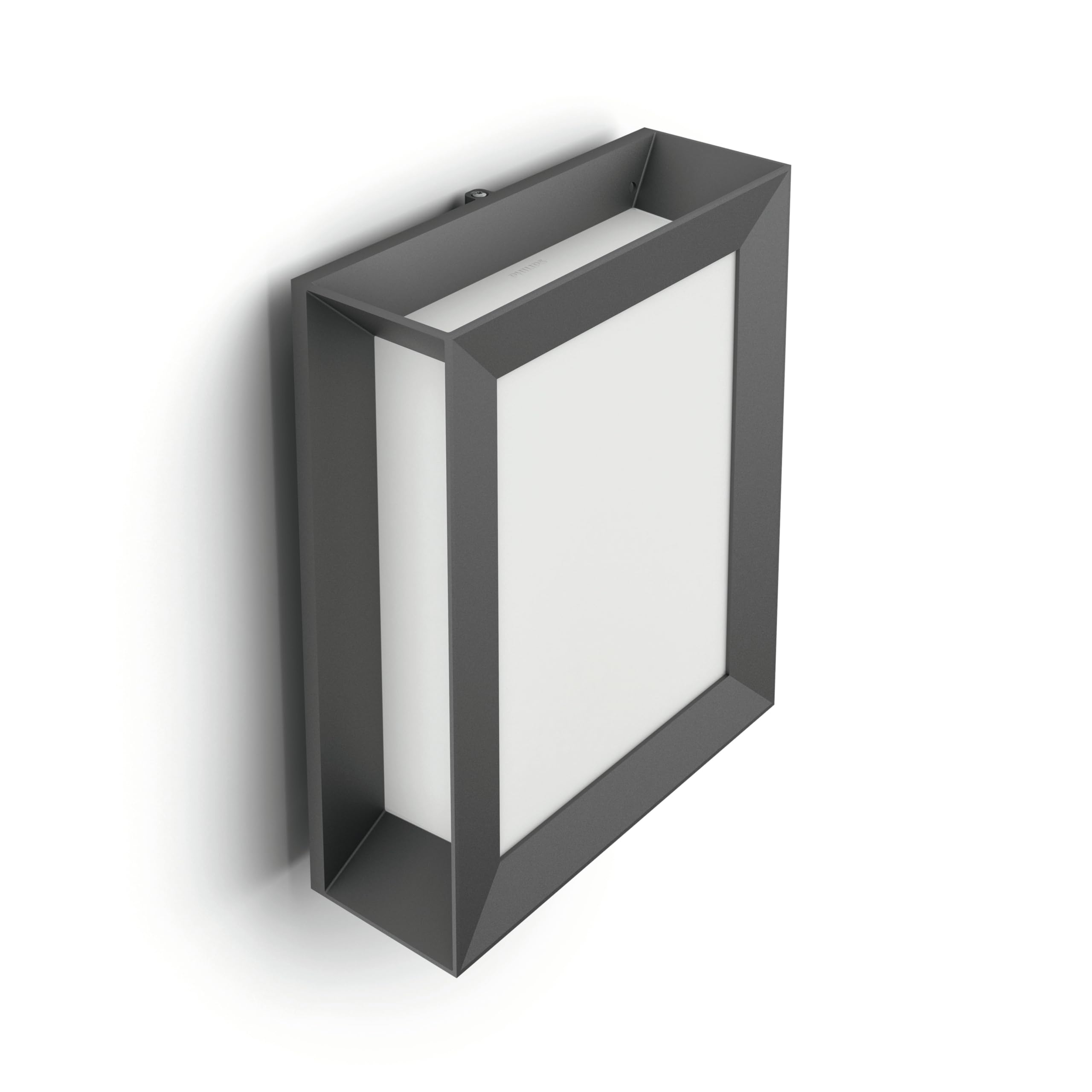 Philips Karp Buitenwandlamp - Antraciet - 4.5 W - Warmwit licht Philips Karp Buitenwandlamp - Antraciet - 4.5 W - Warmwit licht