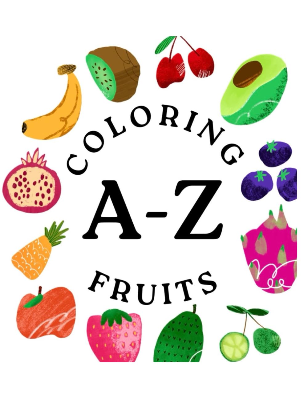 Coloring Fruits A-Z