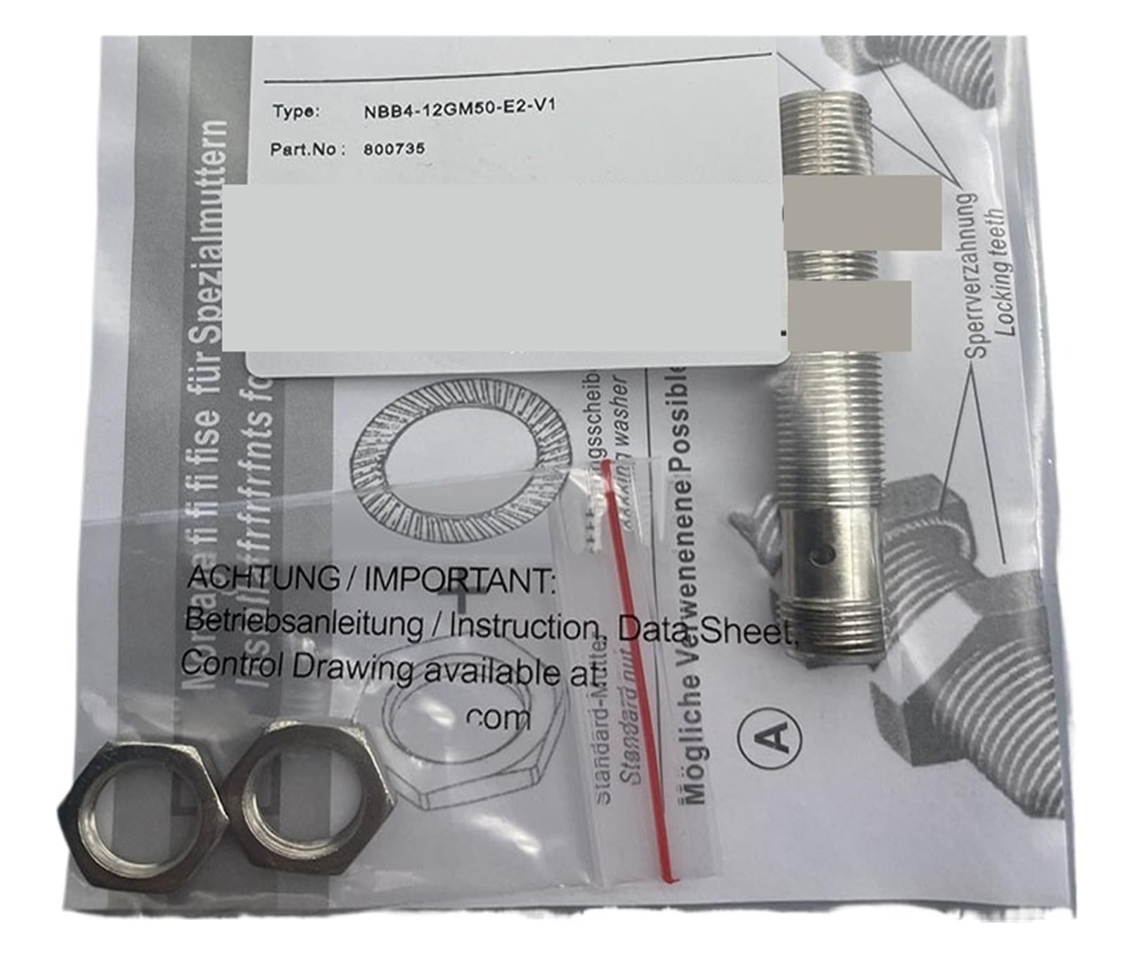 JJKKOZVQF Sensor NBB4-12GM50-E2-V1 NBB4-12GM50-E0-V1 proximity switch(NBB4-12GM50-E2-V1)