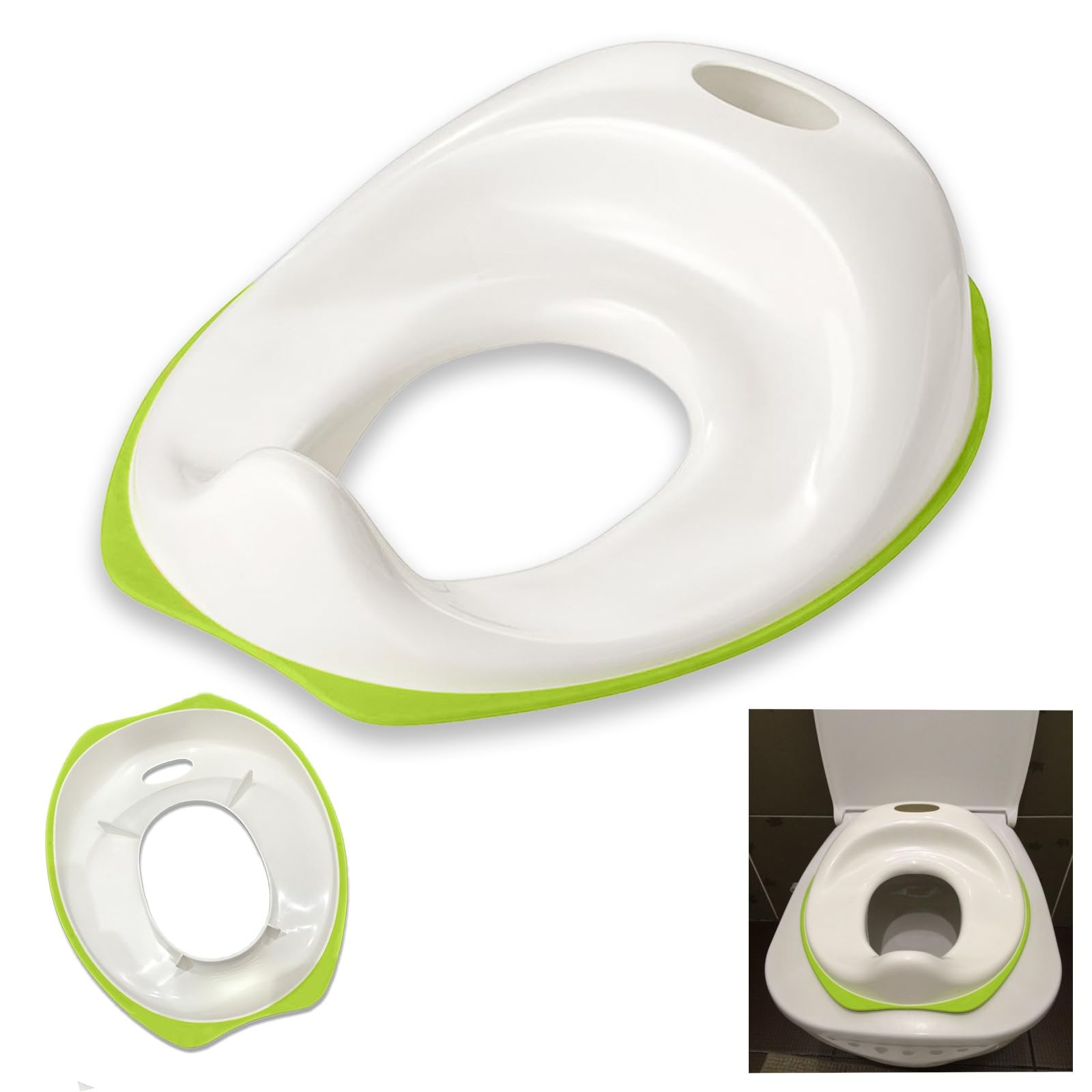 ATEK Toddler Potty Seat - Non-Slip - White