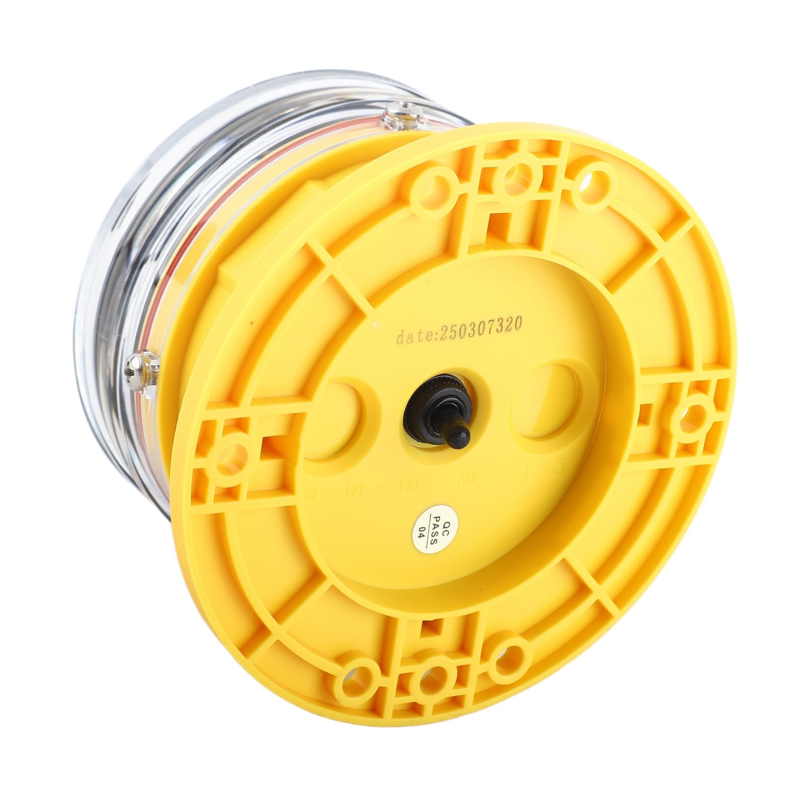 Faro laterale alimentato a energia solare, luce di sicurezza marina LED IP68, luce di navigazione lampeggiante a 360° per nave, molo, barca con pannello solare da 1,2 W e batteria