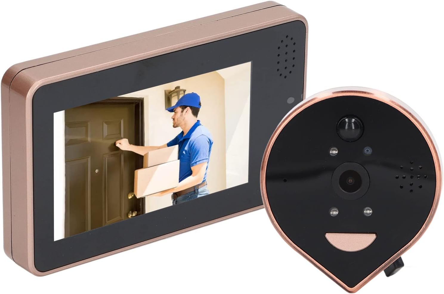 Bewinner Video Door Viewer, Peephole Viewer Camera Doorbell