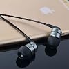 SoundMAGIC E80C Wired Earbuds with Microphone HiFi Stereo Audiophile Headphones Noise Insulation In-Ear Headphones Comfortable Fit Super Bass Gunmetal
