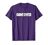Game Over Vintage Pixelated 80s Arcade 8-bit T-Shirt