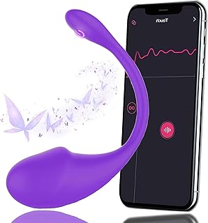 Vibromásseurs Feminin à Diśtance Clitoridien10 Modes Oeuf Vibrant Connecte Telephone à Distance Sextoysé Couple Plaisir Femme Sans Fil Silencieux Sex Toys