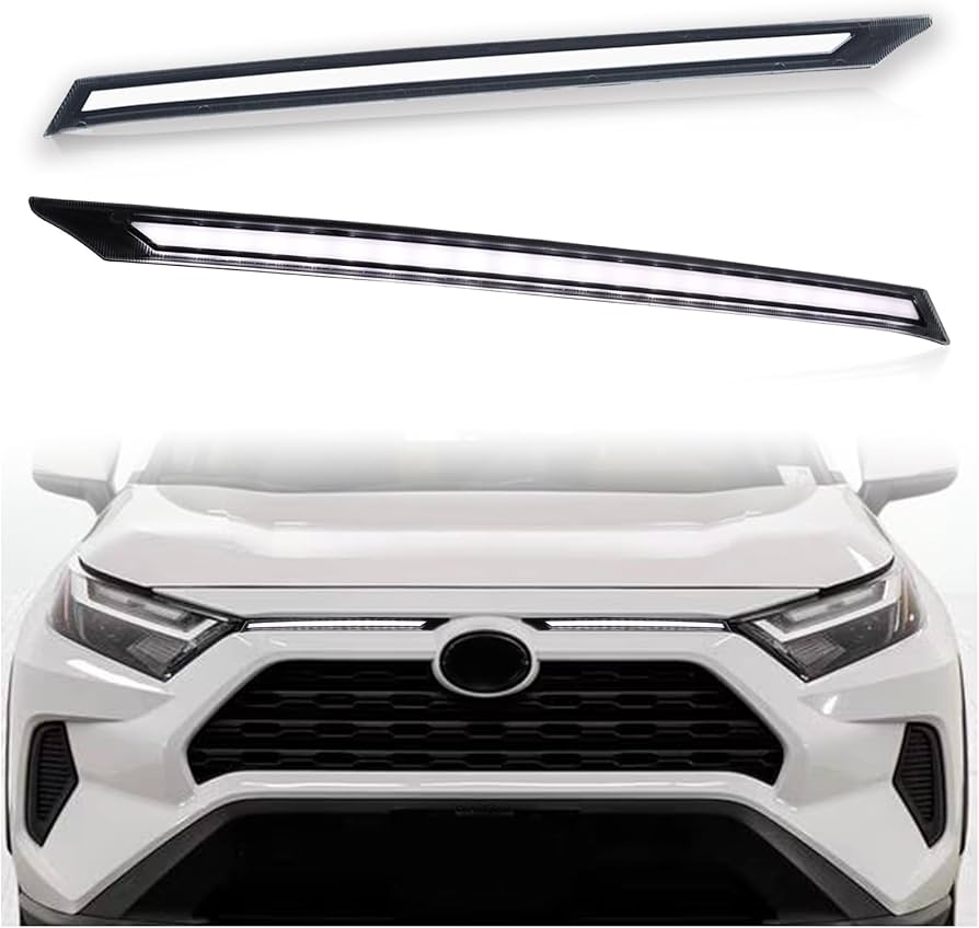 Amazon.com: KEEGTBOX Switchback White/Amber LED DRL Front Fog