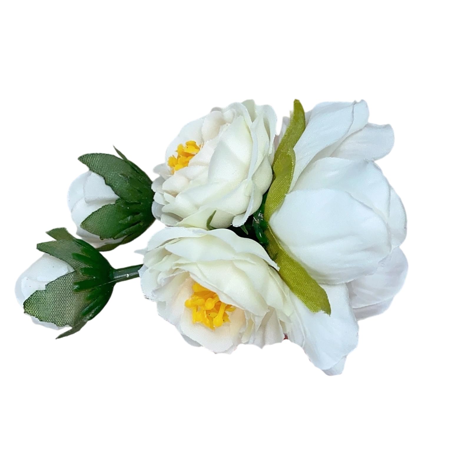 MICFENY Fashionable Fabric Floral Barrettes Nonslip Hairpin Elegant Hair Clip Hair Ornament For Daily Use And Special Occasion
