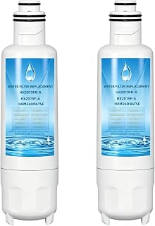 HX2019FR-A Water Filter Replacement, Compatible with Hisense HX2019FR-A, HX2019F-A, HRM260N6TSE, HRFD560SW, HRCD585BW, HRFD634BW, HRCD650BW, HRCD586TBWB and Mora MRM260N6TSE, 2 Pack