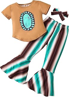 Conjunto de 2 piezas para recién nacido, camiseta de manga corta de verano con estampado degradado de color degradado