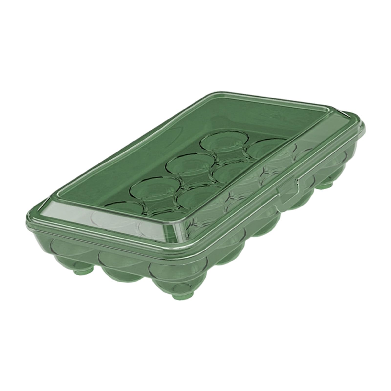 yanzunlrn Eggs Box Ideal for Storing and Carrying Eggs Storage Case with 10/15 Compartments Kitchen Tool Oocyte Holder