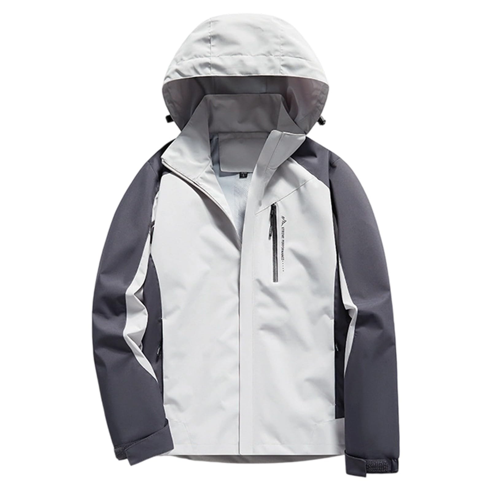 Veste imperméable femme légère à capuche et zippée