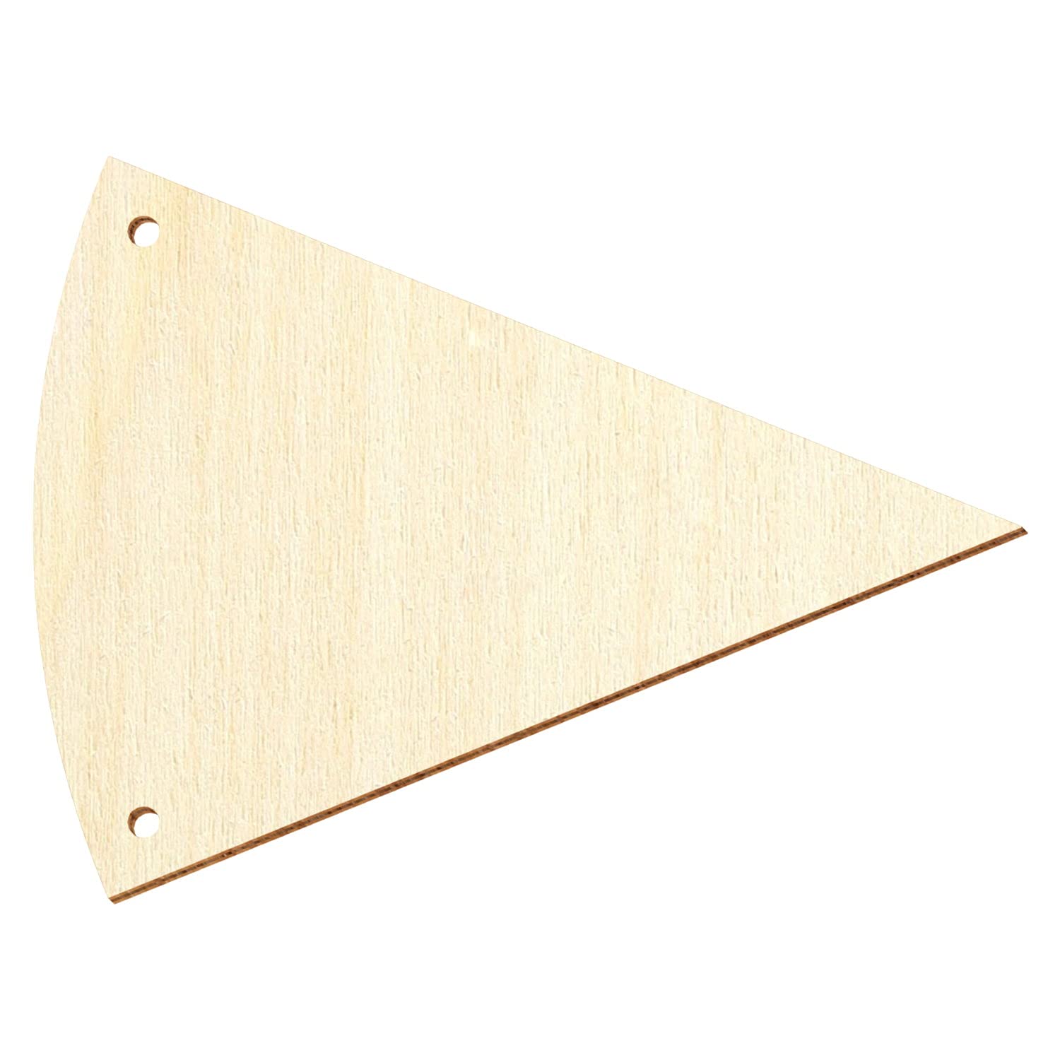 Lot de 50 fanions en bois V5 - 50 cm de large - Largeur : 12 cm