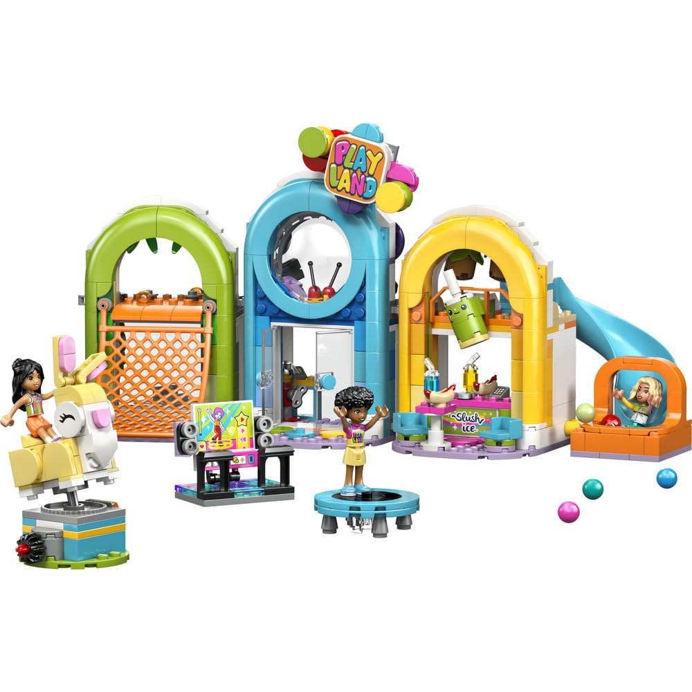 LEGO Friends Niezwykła sala zabaw 42686 | Sala zabaw, kreatywny zestaw, prezent dla dziewczynki i chłopca 7+, 668 elementów