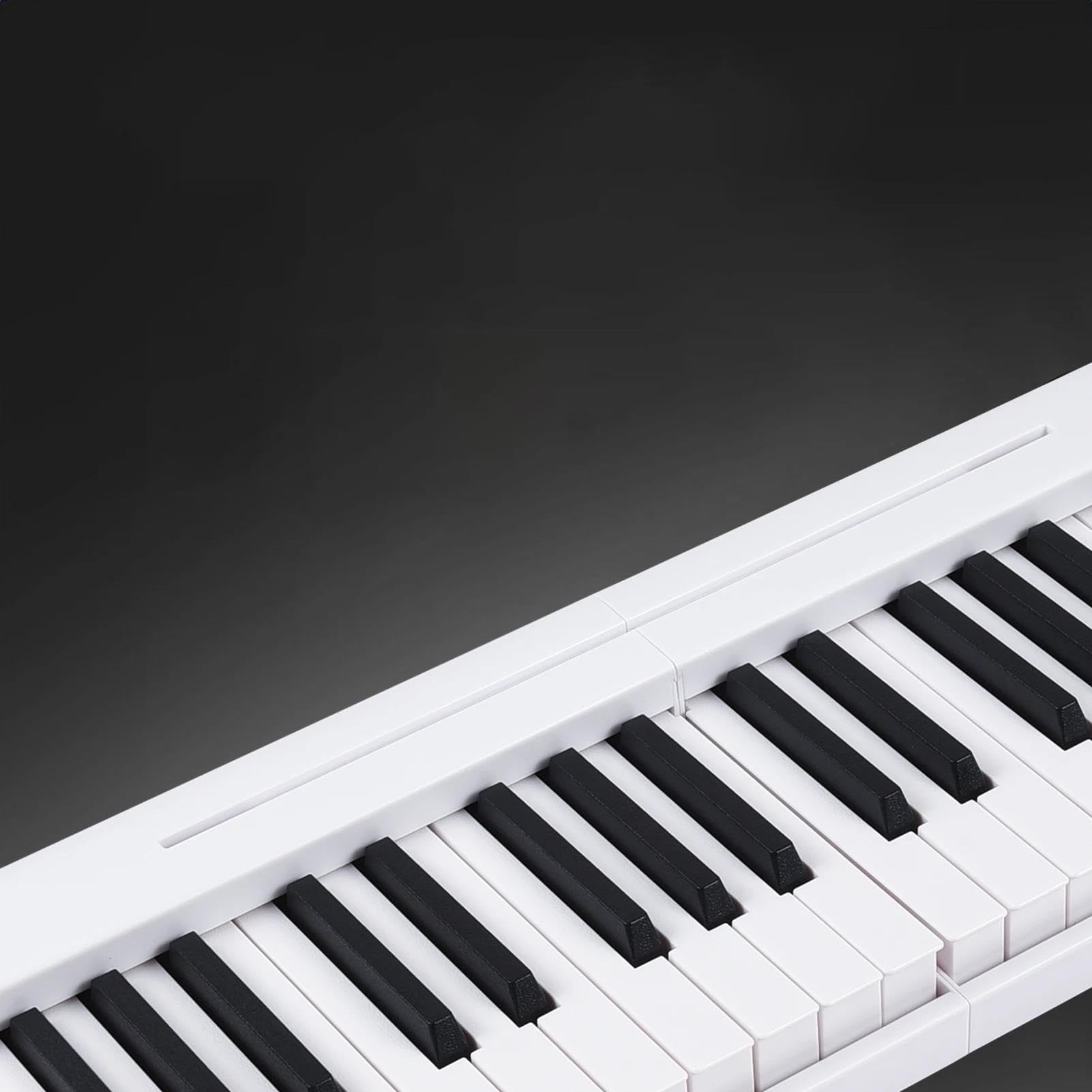 Klawiatura Elektroniczna Składane Pianino Cyfrowe Ze Stojakiem Na Nuty