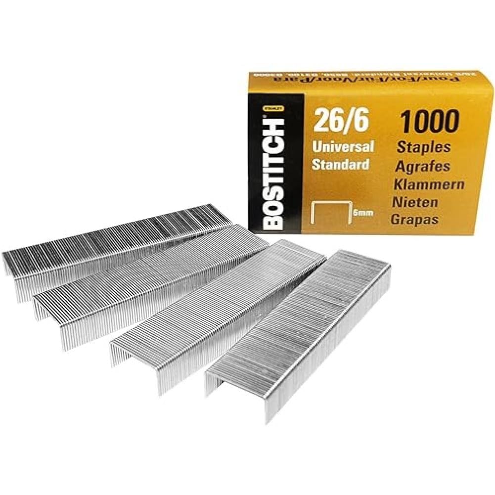 Bostitch 5000 Heftklammern, B440SB / B440LR / B650 / B3000 / B3100 / B5000, Klammerstärke 12 x 6 mm, 26-06-5MGAL