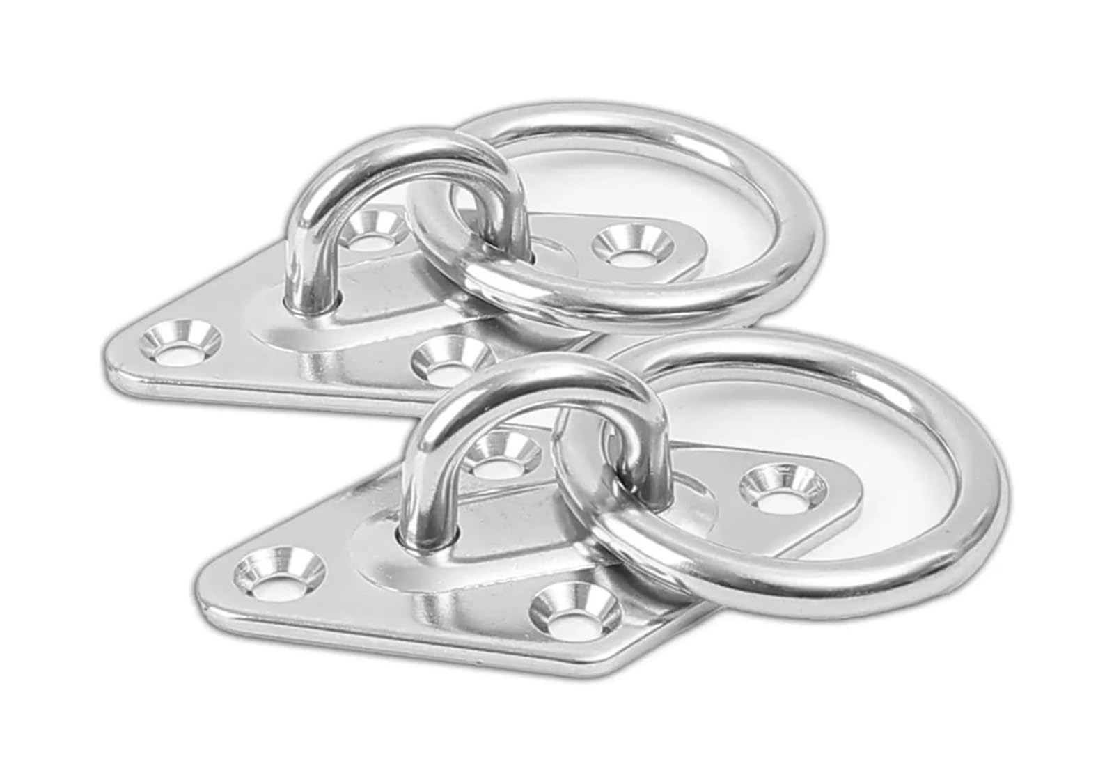 EAmrfvqt Hammock Hooks Hanger, Ship Wall-Mounted Rhombic Hook Hanging Kit for Hammock Ceiling Swing(M5)