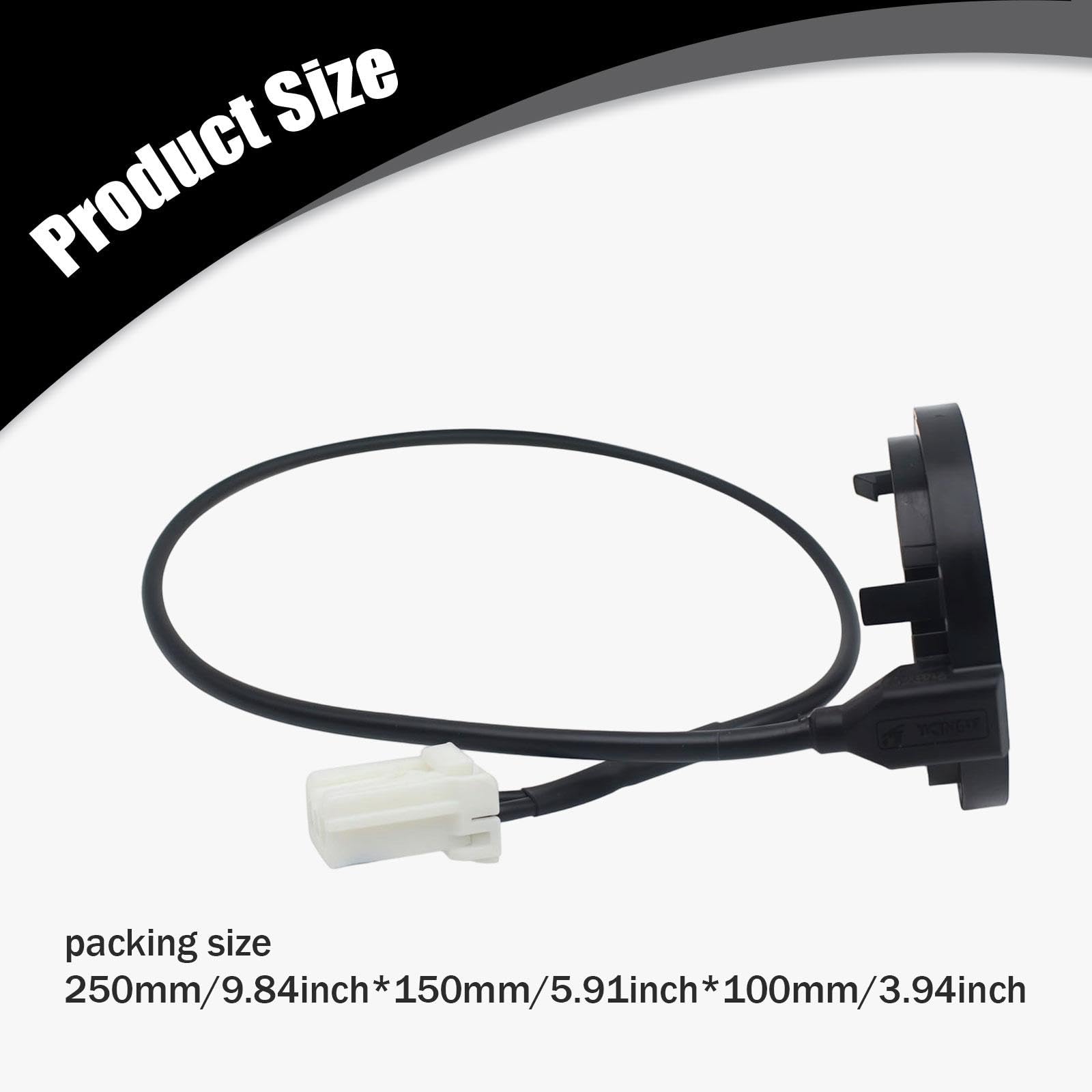 Immobilizer Antenna Anello Induzione Chiave Lettore Avviamento Sostituzione Componenti Scooter Materiale PP Adatto per Motocicli Uso Quotidiano