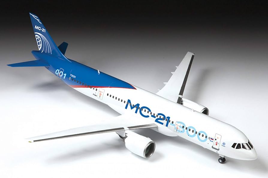 Amazon.com: Zvezda Model Kit 7033 Civil Airliner MC-21-300 : Arts