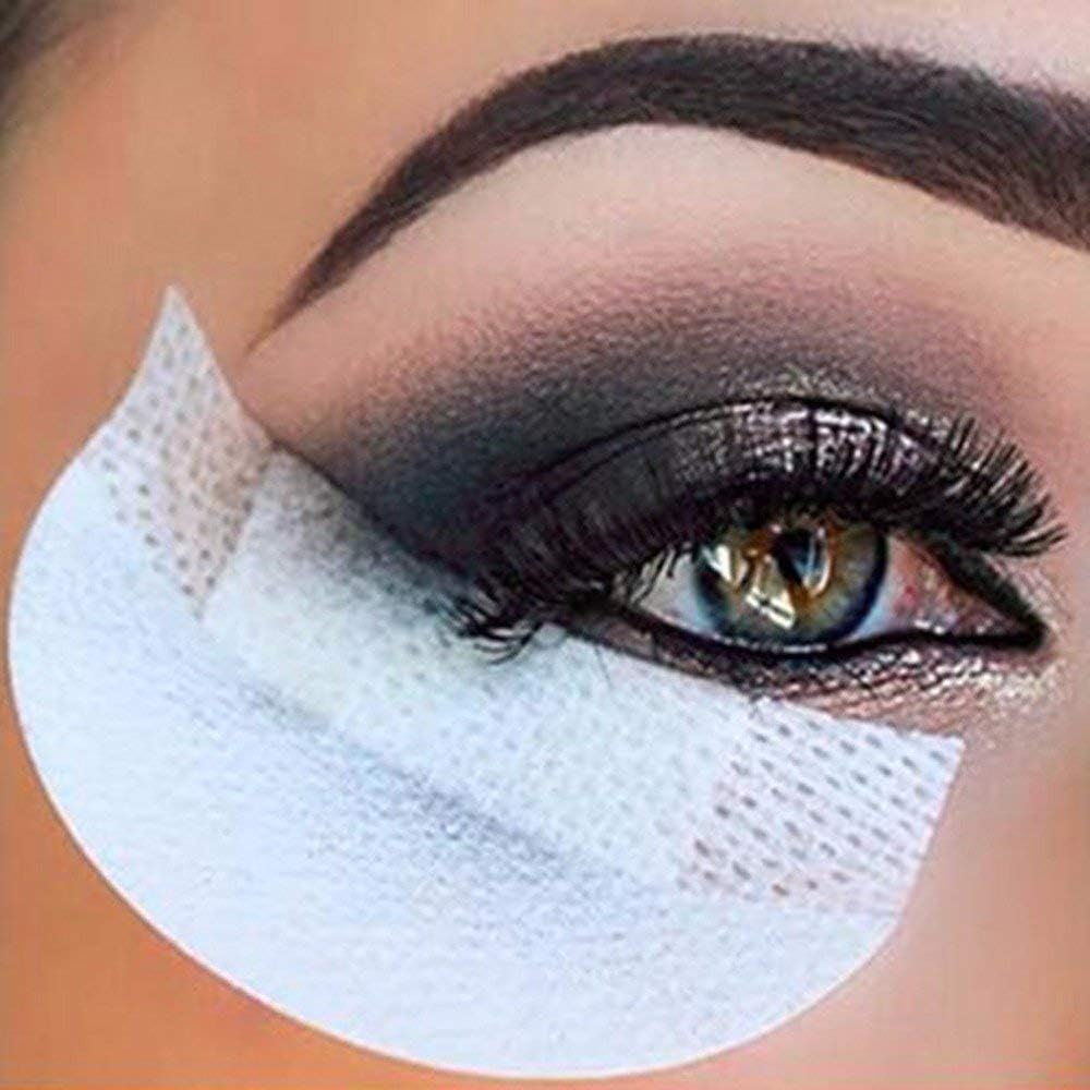 Metreno® Eyeshadow Shields Under Eye Patches Disposable Eyelash Extensions Pads and Eye Tips Sticker Make Up Tools (20 Pcs)