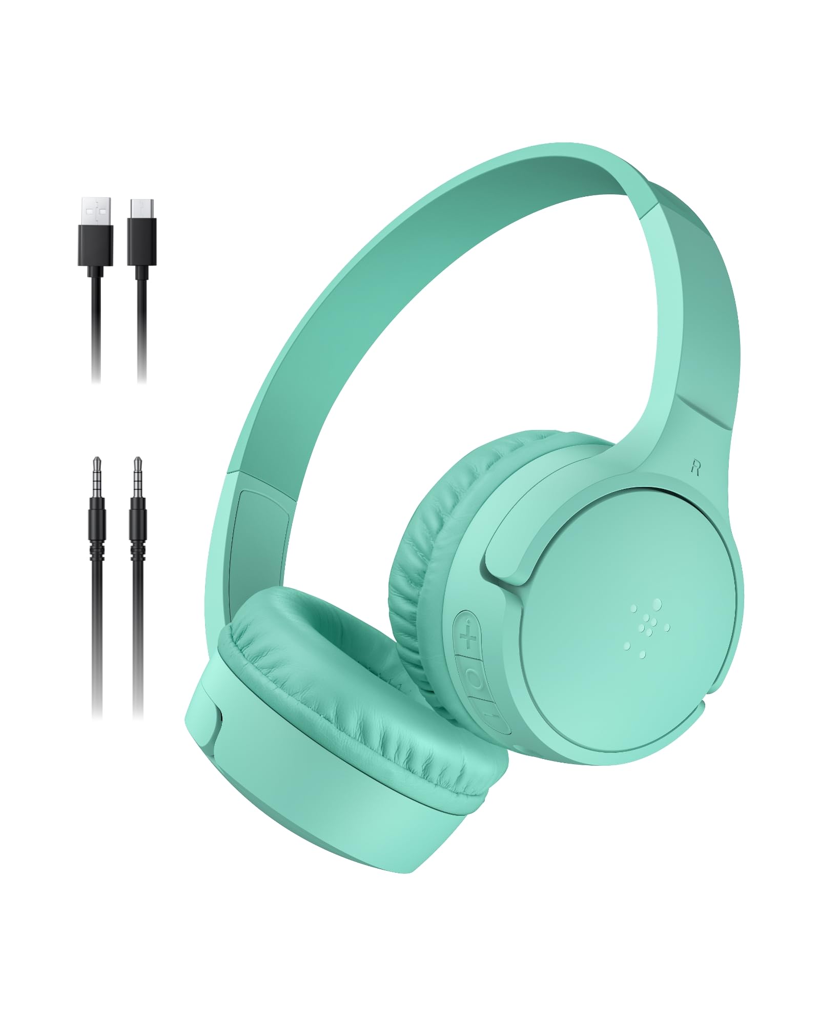 Belkin SoundForm Mini Kids Headphones, Wireless&amp;Wired, 30H Playime, School