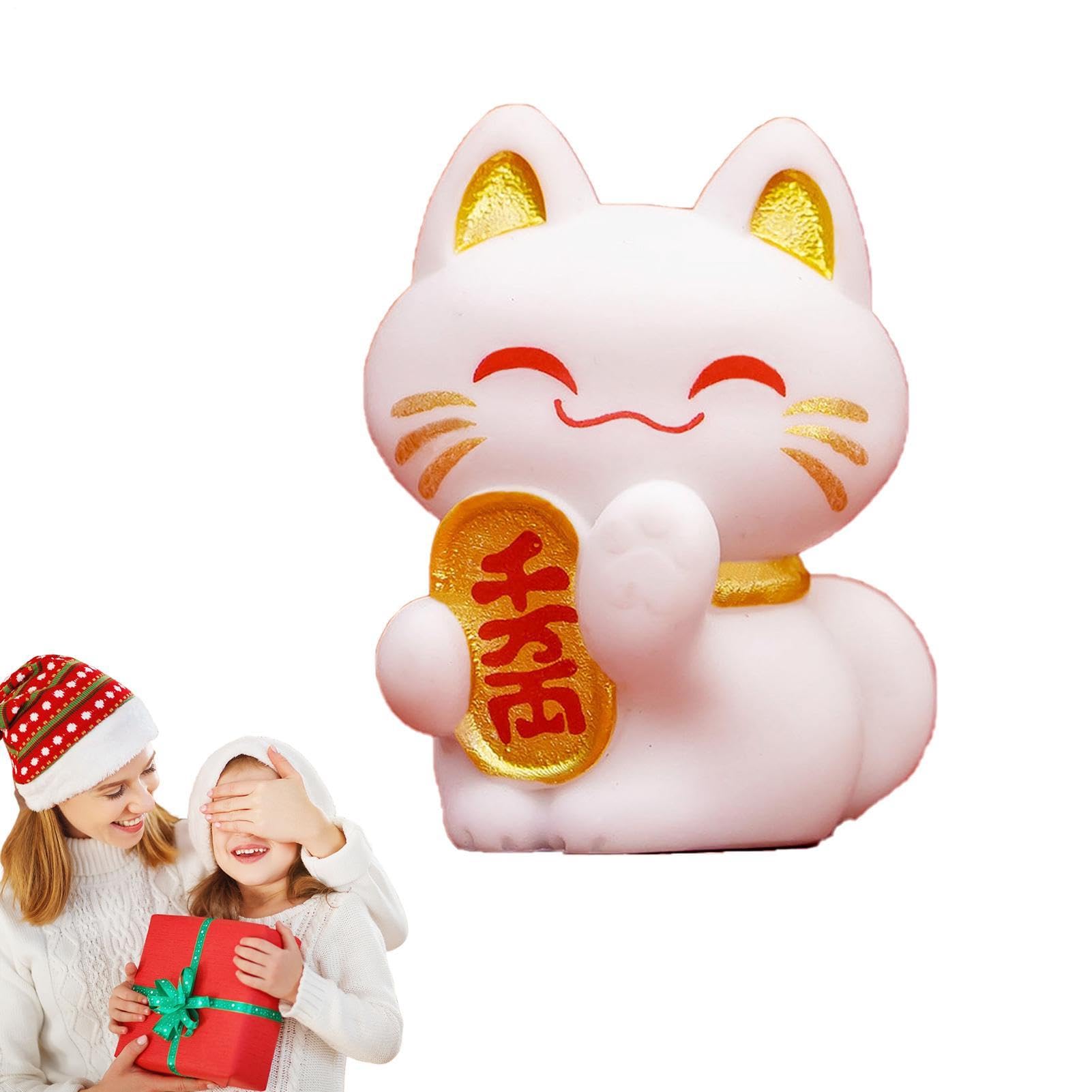 Lucky Maneki-neko Fortune Cat Figurine